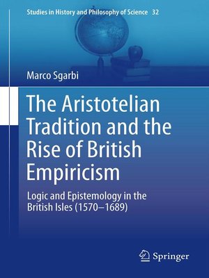 cover image of The Aristotelian Tradition and the Rise of British Empiricism
